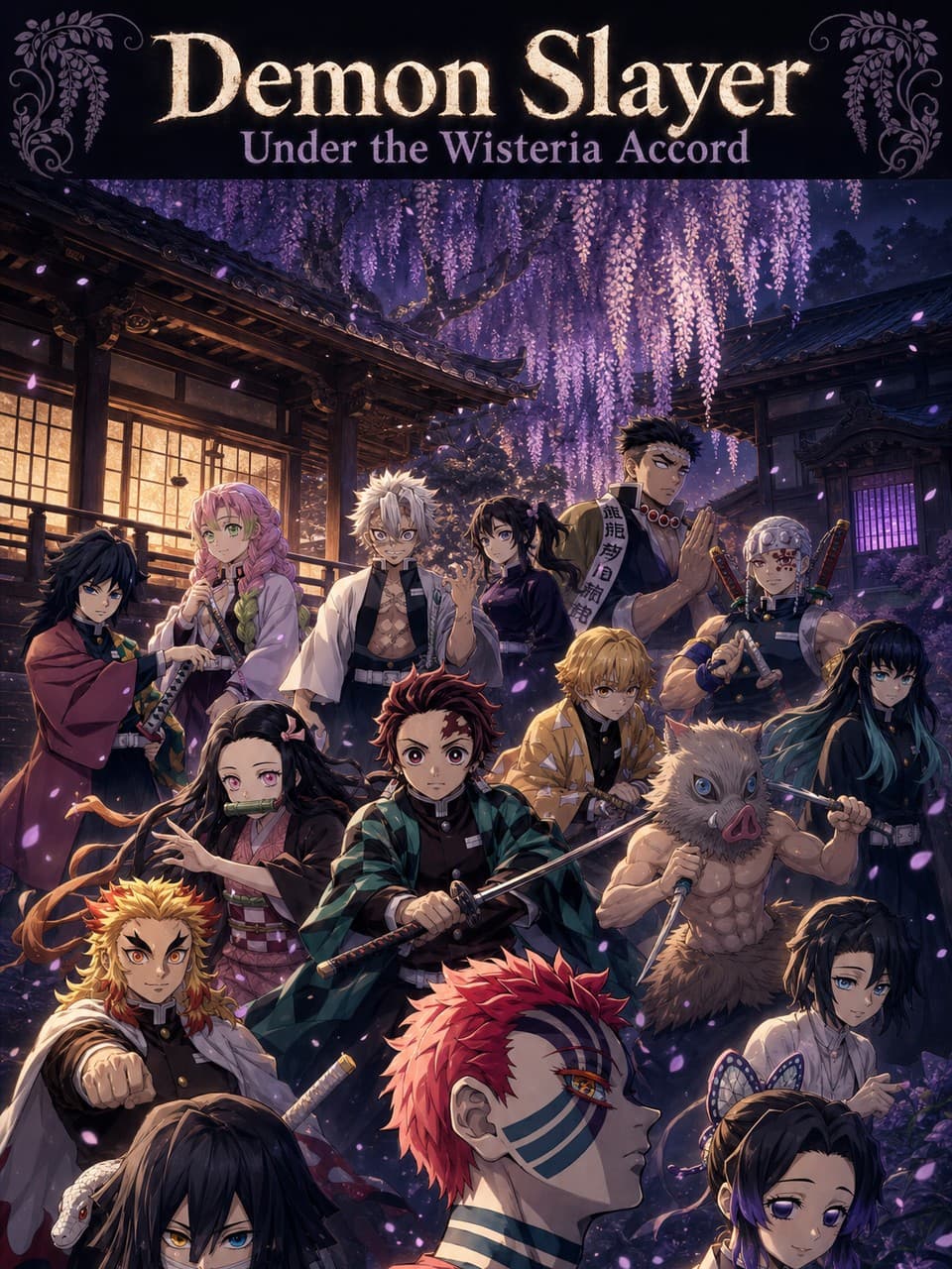 Demon Slayer: Wisteria Courtyard — an anime ensemble interactive story
