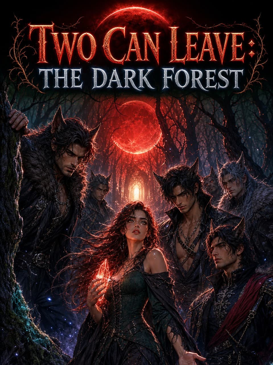 Red Eclipse — a dark fantasy story in an enchanted forest